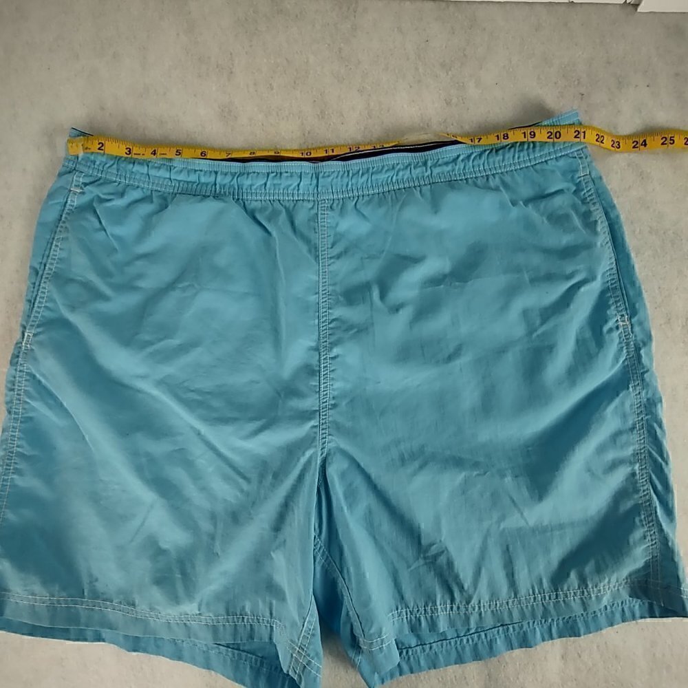Chaps Men’s 3 Pocket Drawstring Blue Swim, Casual, Shorts, Trunks Size XXL - Picture 4 of 10